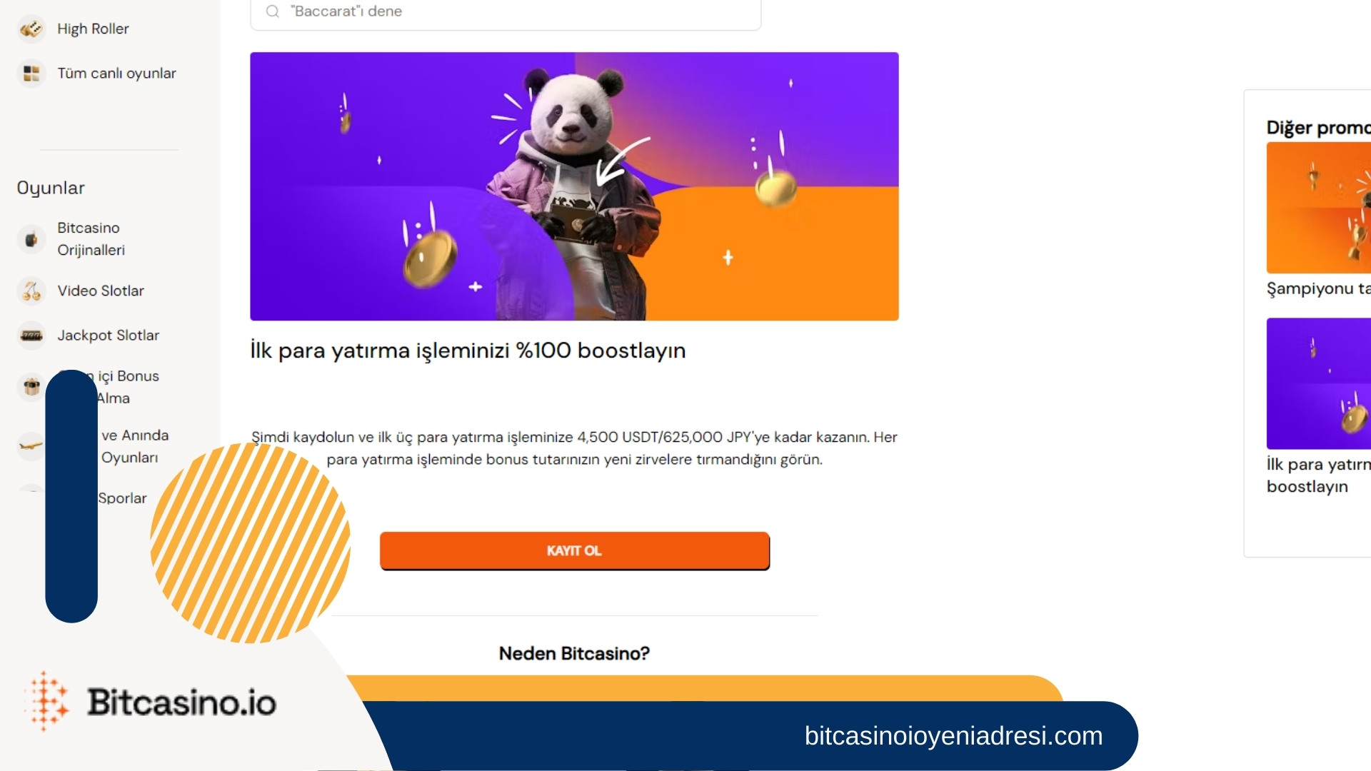 Bitcasino.io Kayıt Ol