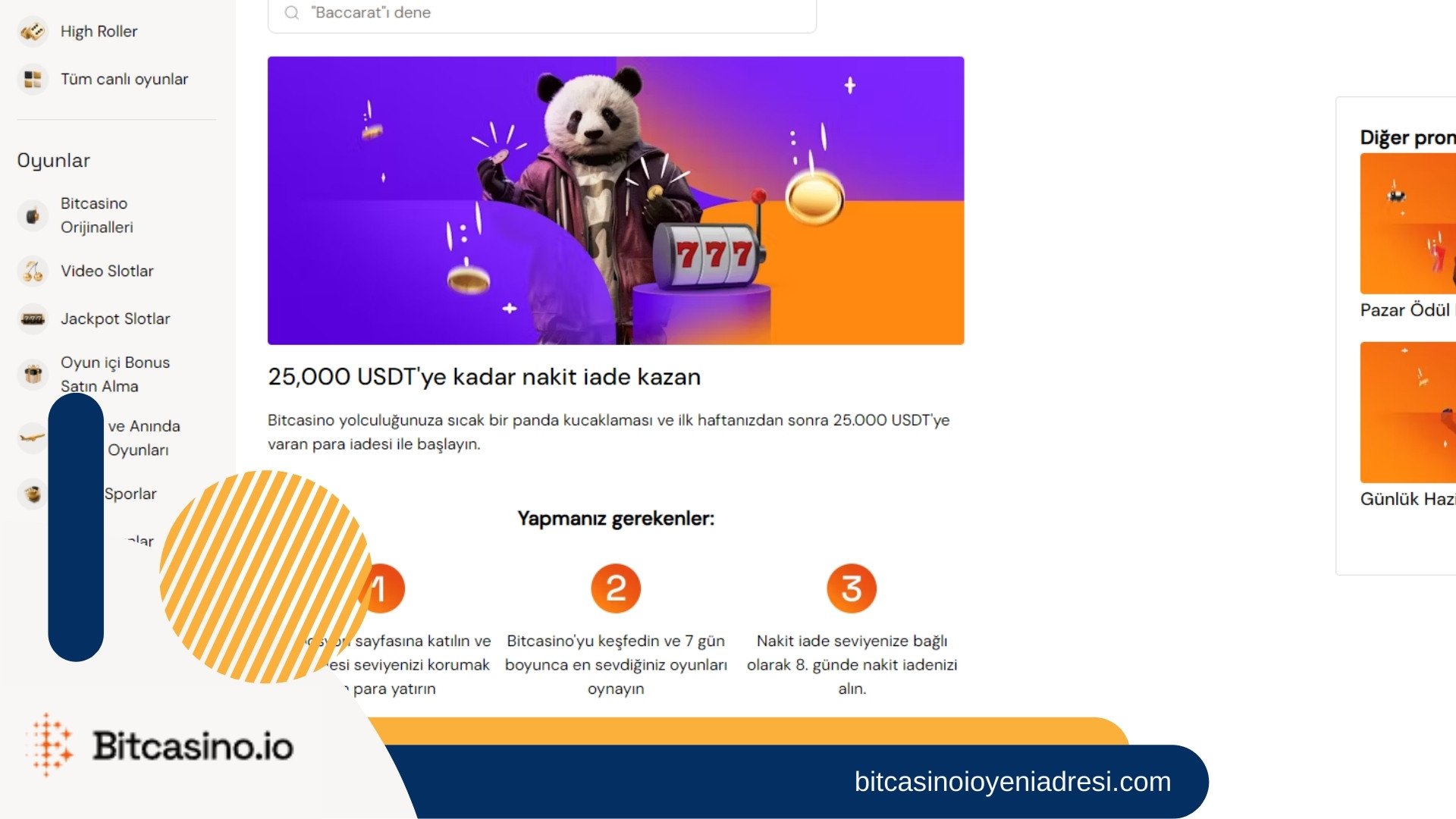 Bitcasino.io Oyunları